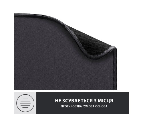 Килимок для мишки Logitech Mouse Pad Studio Series Graphite (956-000049)