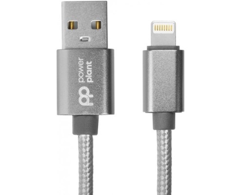 Дата кабель USB 2.0 AM to Lightning 1.0m PowerPlant (CA912322)