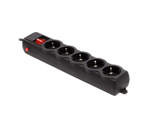 Мережевий фільтр живлення Gembird SPG5-G-15B-PRO