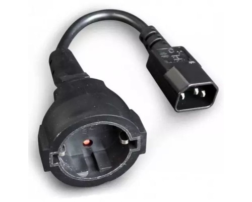 Кабель живлення C14 М to SCHUKO F Atcom (10014)