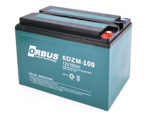 Батарея до ДБЖ Orbus 6-DZM-100 12V 100 Ah ( (REAL 65Ah ) (6-DZM-100)
