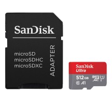 Карта пам'яті SanDisk 512GB microSDXC class 10 UHS-I Ultra (SDSQUAC-512G-GN6MA)