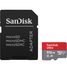 Карта пам'яті SanDisk 512GB microSDXC class 10 UHS-I Ultra (SDSQUAC-512G-GN6MA)