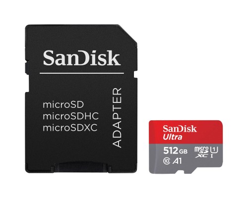 Карта пам'яті SanDisk 512GB microSDXC class 10 UHS-I Ultra (SDSQUAC-512G-GN6MA)