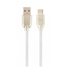 Дата кабель USB 2.0 AM to Type-C 2.0m Cablexpert (CC-USB2R-AMCM-2M-W)