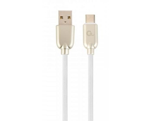 Дата кабель USB 2.0 AM to Type-C 2.0m Cablexpert (CC-USB2R-AMCM-2M-W)