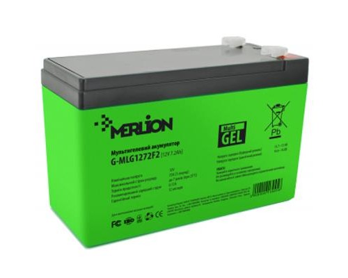 Батарея до ДБЖ Merlion 12V - 7.2 Ah (G-MLG1272F2)