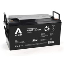 Батарея до ДБЖ AZBIST 12V 65 Ah Super AGM (ASAGM-12650M6)