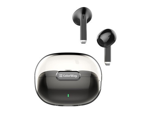 Навушники ColorWay Slim TWS-2 Earbuds Black (CW-TWS2BK)