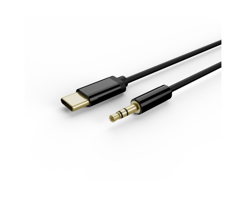 Перехідник USB-C to stereo audio 3.5mm (CDLA) 1.5m Cablexpert (CCA-CM3.5M-1.5M)