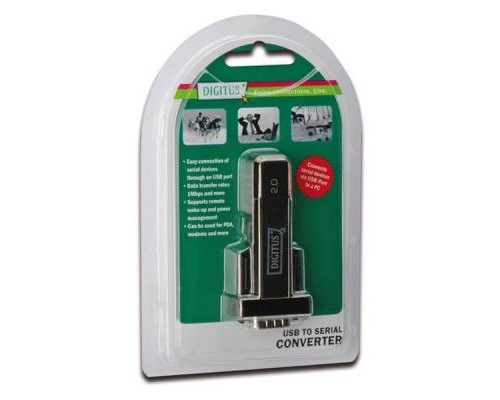 Перехідник USB to RS232 Digitus (DA-70156)