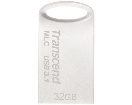USB флеш накопичувач Transcend 32GB JetFlash 720 Silver Plating USB 3.1 (TS32GJF720S)