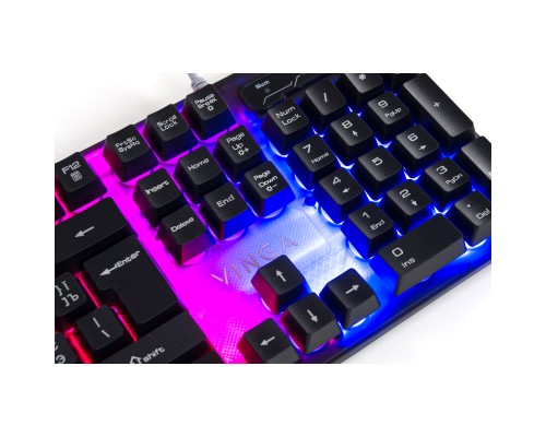 Клавіатура Vinga KB414 black