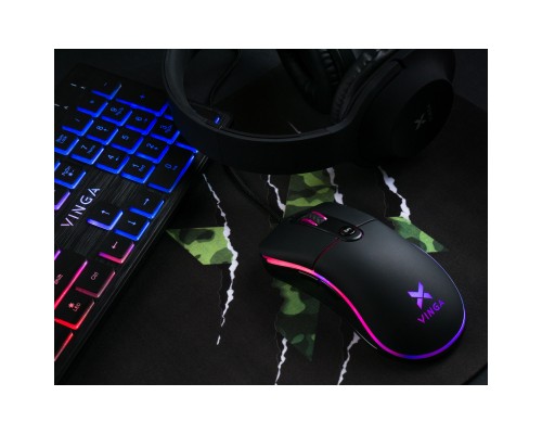 Мишка Vinga MSG-175 Black