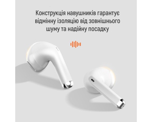 Навушники ColorWay Slim TWS-2 Earbuds White (CW-TWS2WT)