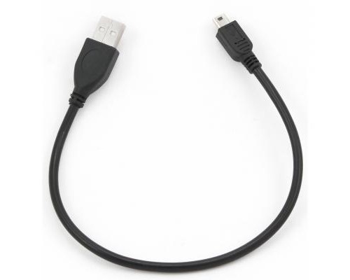 Дата кабель USB 2.0 AM to Mini 5P 0.3m Cablexpert (CCP-USB2-AM5P-1)