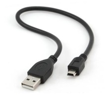 Дата кабель USB 2.0 AM to Mini 5P 0.3m Cablexpert (CCP-USB2-AM5P-1)