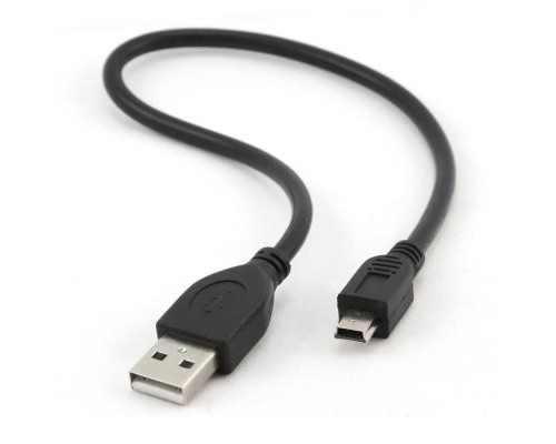Дата кабель USB 2.0 AM to Mini 5P 0.3m Cablexpert (CCP-USB2-AM5P-1)