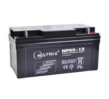Батарея до ДБЖ Matrix 12V 65AH (NP65-12)