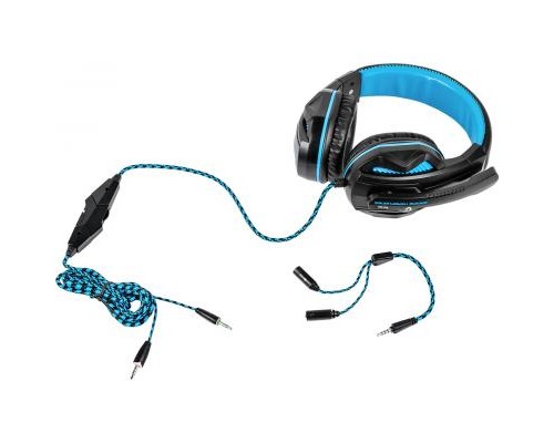 Навушники Gemix W-360 black-blue