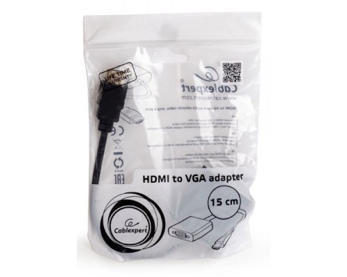 Перехідник HDMI to VGA Cablexpert (A-HDMI-VGA-03)