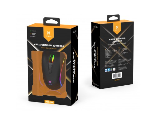 Мишка Vinga MSG-180 Black