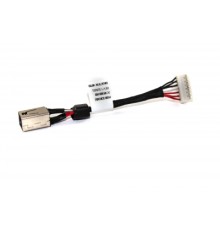 Роз'єм живлення ноутбука з кабелем Dell PJ808 (4.5mm x 3.0mm + center pin), 7-pin, 7 см (A49094)