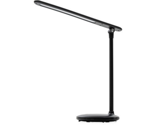 Настільна лампа ColorWay 4W with built-in battery 1800 mAh USB in/out 5V*1A, black (CW-DL02B-B)