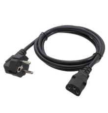 Кабель живлення Kingda С13 - CEE 7/7, переріз дротів 3x1.5, 1.8м (PC6065-1.8m)