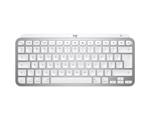 Клавіатура Logitech MX Keys Mini For Mac Wireless Illuminated UA Pale Grey (920-010526)