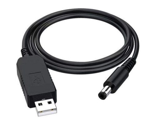 Кабель живлення USB to DC 5.5x2.1 12V 0.8m Armorstandart (ARM65663)