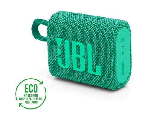 Акустична система JBL Go 3 Eco Green (JBLGO3ECOGRN)