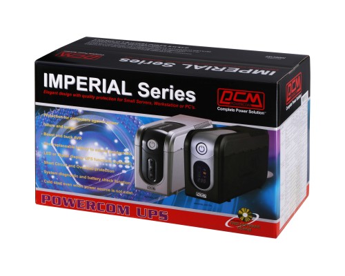 Пристрій безперебійного живлення Powercom IMD-825 AP Schuko