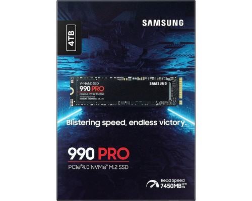 Накопичувач SSD M.2 2280 4TB Samsung (MZ-V9P4T0BW)