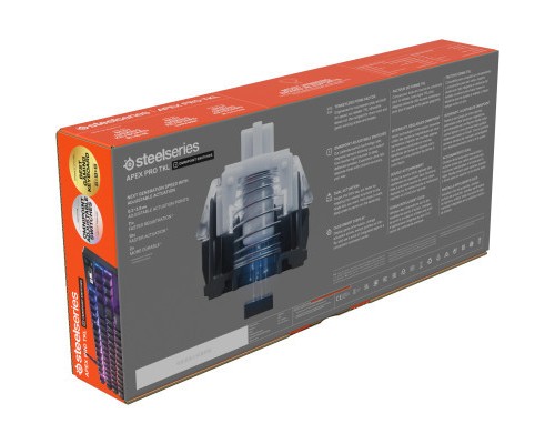 Клавіатура SteelSeries Apex Pro TKL 2023 USB UA Black (64856)