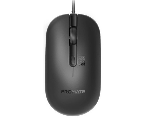 Мишка Promate CM-2400 USB Black (cm-2400.black)