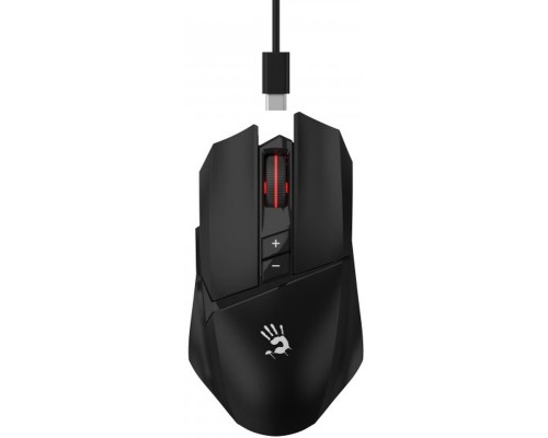 Мишка A4Tech Bloody R36 Ultra Wireless Stone Black (4711422001198)