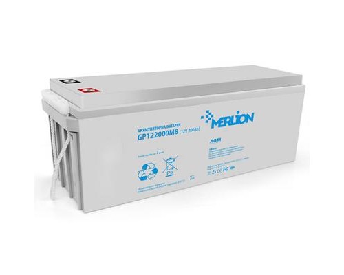 Батарея до ДБЖ Merlion AGM GP122000M8 12 V-200 Ah (GP122000M8)