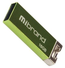 USB флеш накопичувач Mibrand 16GB Сhameleon Light Green USB 2.0 (MI2.0/CH16U6LG)