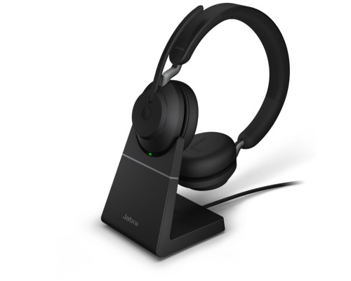 Навушники Jabra Evolve2 65 MS Stereo Stand Black (26599-999-989)