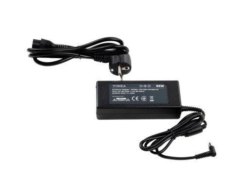 Блок живлення до ноутбуку Vinga HP 90W 19.5V 4.62А 4.5*3.0 (VPA-1954-HP4530-101)