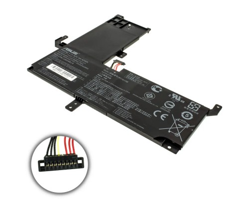 Акумулятор до ноутбука ASUS VivoBook TP510B31N1708, 3653mAh (42Wh), 3cell, 11.52V, black (A97579)