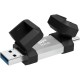 USB флеш накопичувач Silicon Power USB 128G SILICON POWER usb3.2+TypeC Mobile C51 (SP128GBUC3C51V1S)