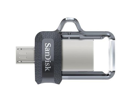 USB флеш накопичувач SanDisk 64GB Ultra Dual Black USB 3.0 OTG (SDDD3-064G-G46)