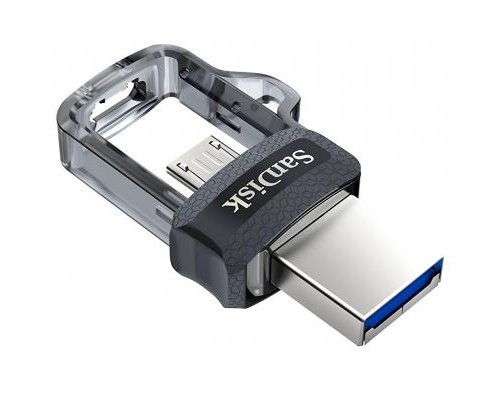 USB флеш накопичувач SanDisk 64GB Ultra Dual Black USB 3.0 OTG (SDDD3-064G-G46)