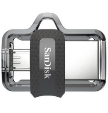 USB флеш накопичувач SanDisk 64GB Ultra Dual Black USB 3.0 OTG (SDDD3-064G-G46)