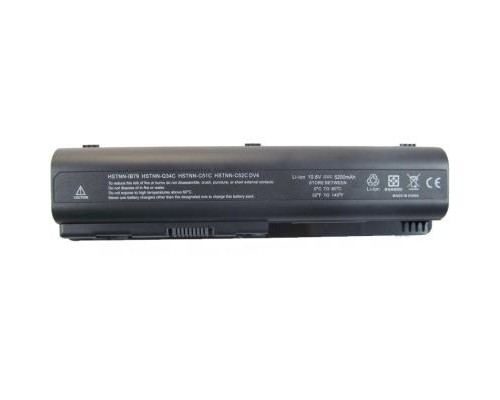 Акумулятор до ноутбука AlSoft HP Pavilion DV4 HSTNN-C51C 5200mAh 6cell 10.8V Li-ion (A41192)