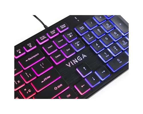 Клавіатура Vinga KB410 black