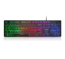 Клавіатура Vinga KB410 black