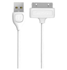 Дата кабель USB 2.0 AM to Apple 30pin 0.5m Lesu RC-050 White Remax (F_48634)
